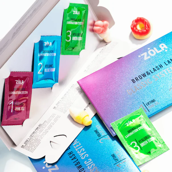 ZOLA - Color Lab Set for Lamination in Sachet, 3x1ml - Image 3