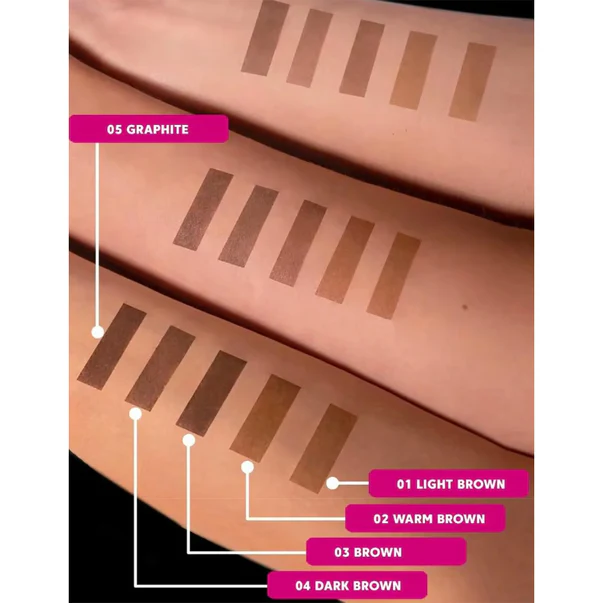 ZOLA - Eyebrow Tint With Collagen 05 Graphite, 5ml and 15ml - Image 3