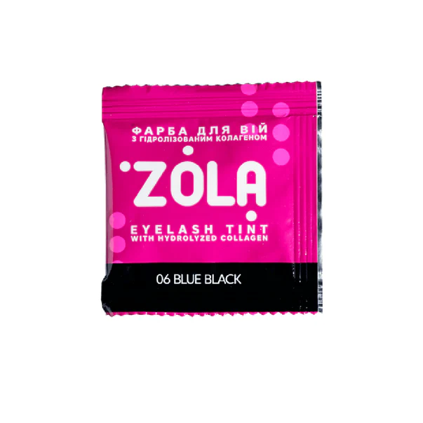 ZOLA - Eyelash Tint With Collagen 06 Blue-Black, 5ml and 15ml - Image 3