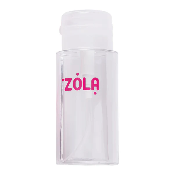 ZOLA – Plastic Liquid Container with Pump Dispenser (Transparent)