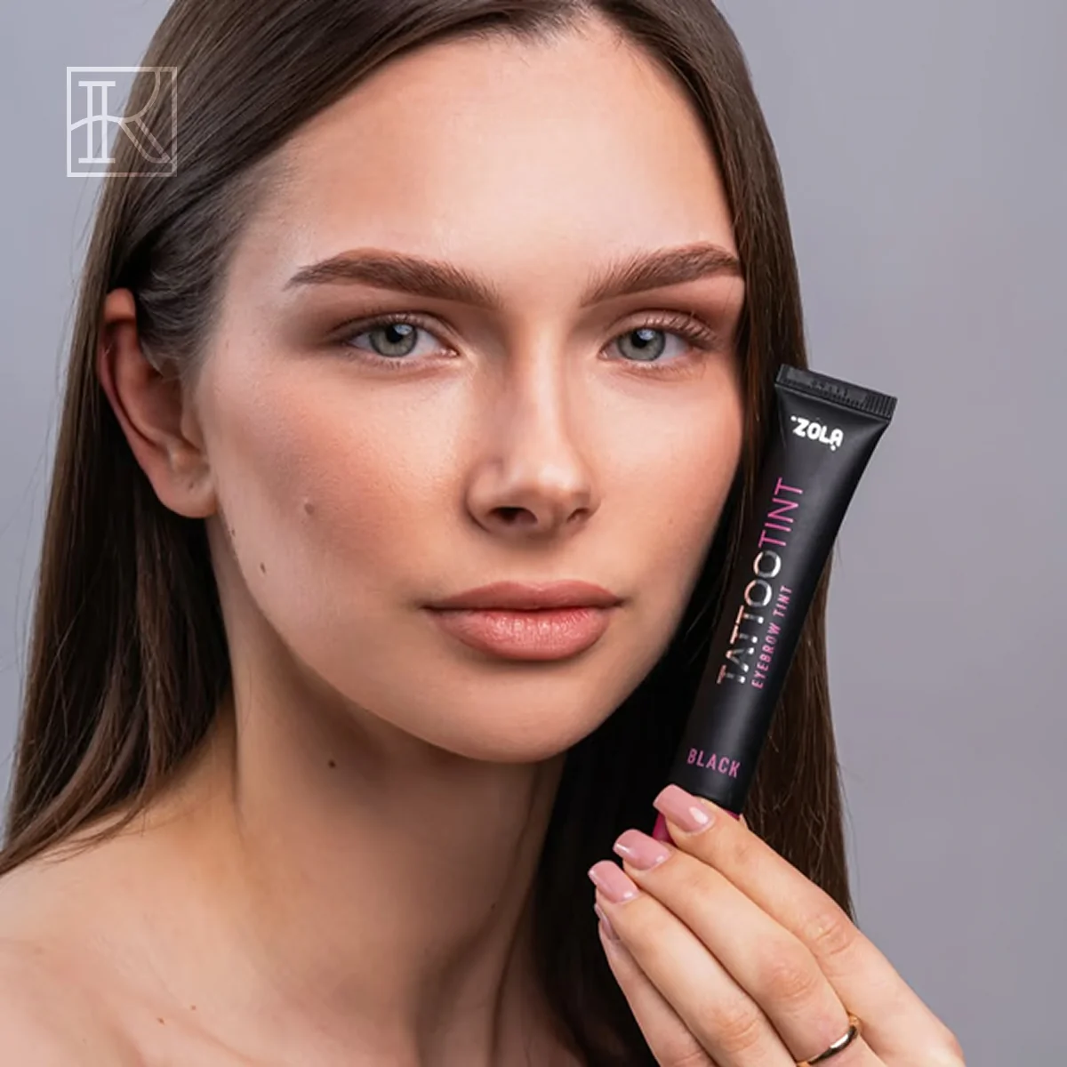 ZOLA - Eyebrow and eyelash Tattoo Tint Black, 15ml - Image 2