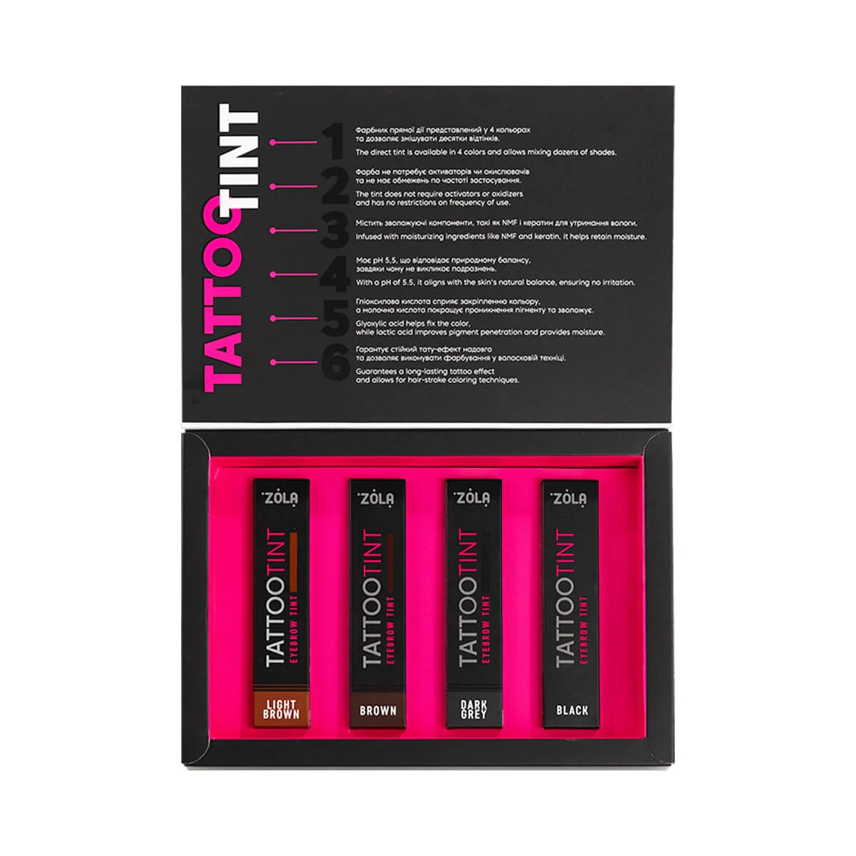 ZOLA - Tattoo Tint Set - Image 1