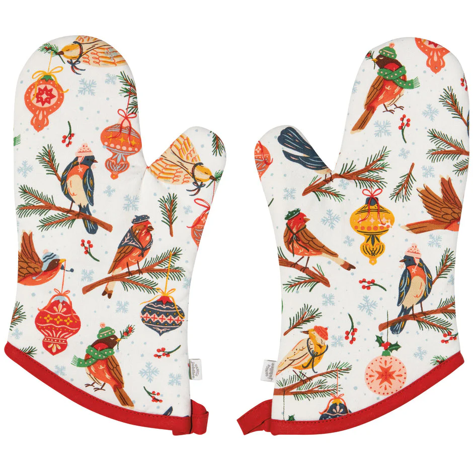 Oven Mitt Set, Tweetings - Image 1